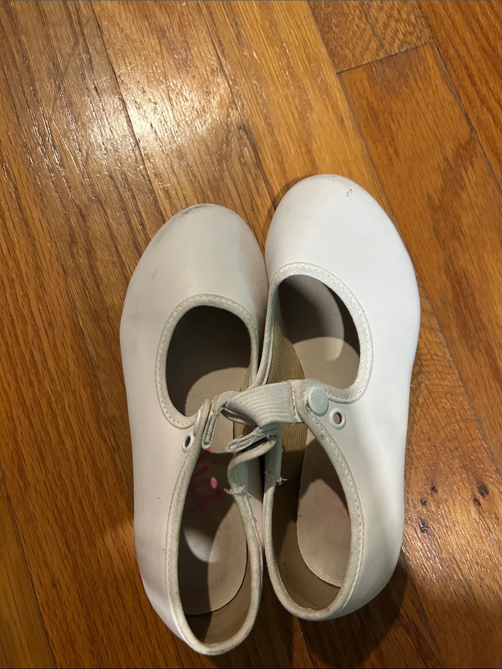 White Girls SoDance tap Dance Shoes size 11